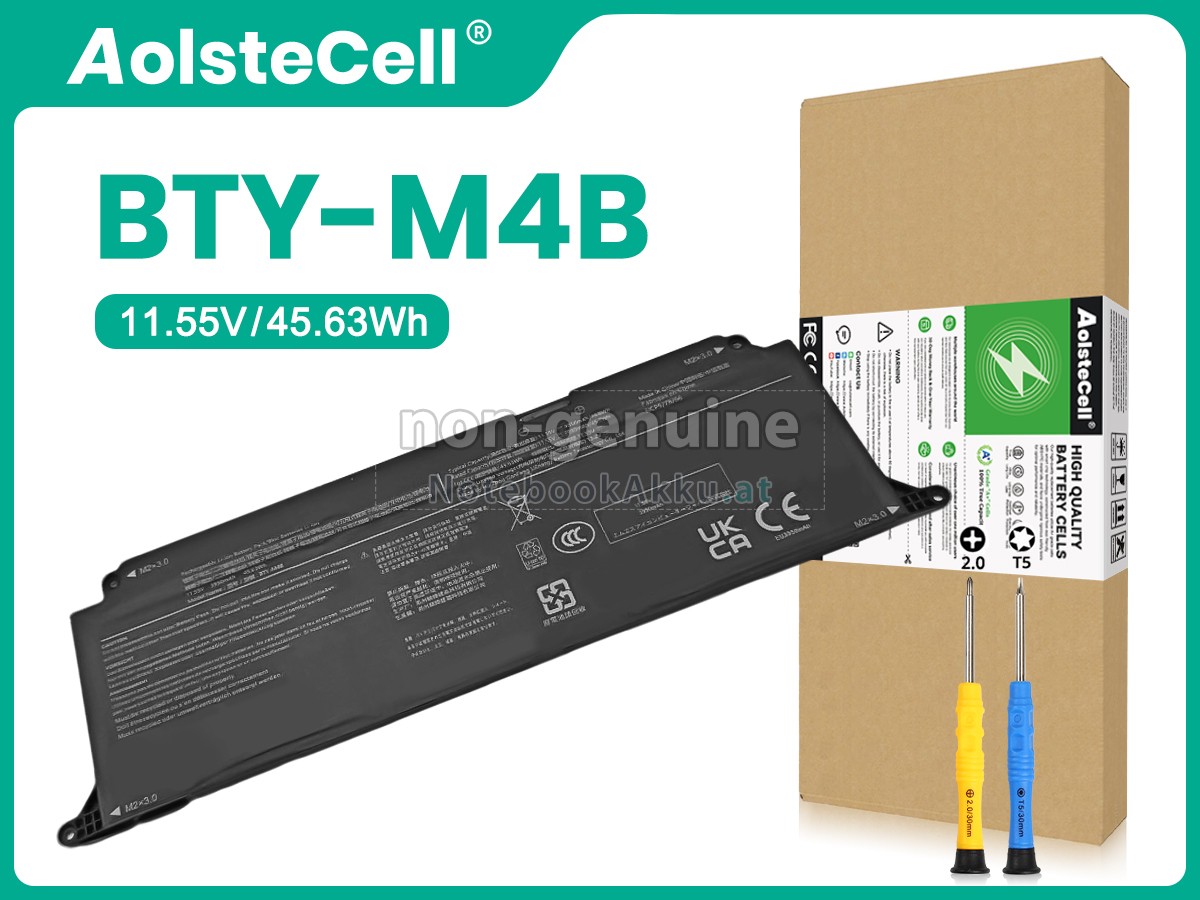 Akku für MSI BTY-M4B