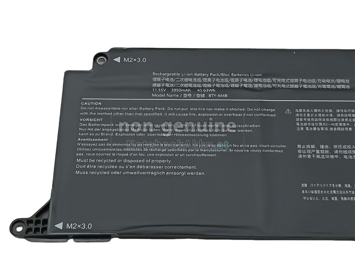 Akku für MSI BTY-M4B