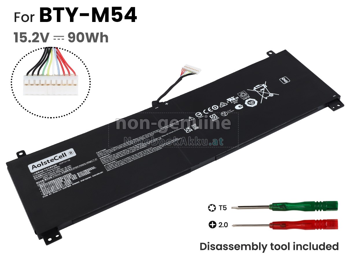 Akku für MSI CREATOR Z16 A11UET