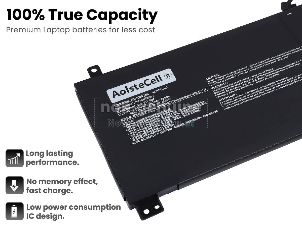 Akku für MSI CREATOR Z16 A11UET