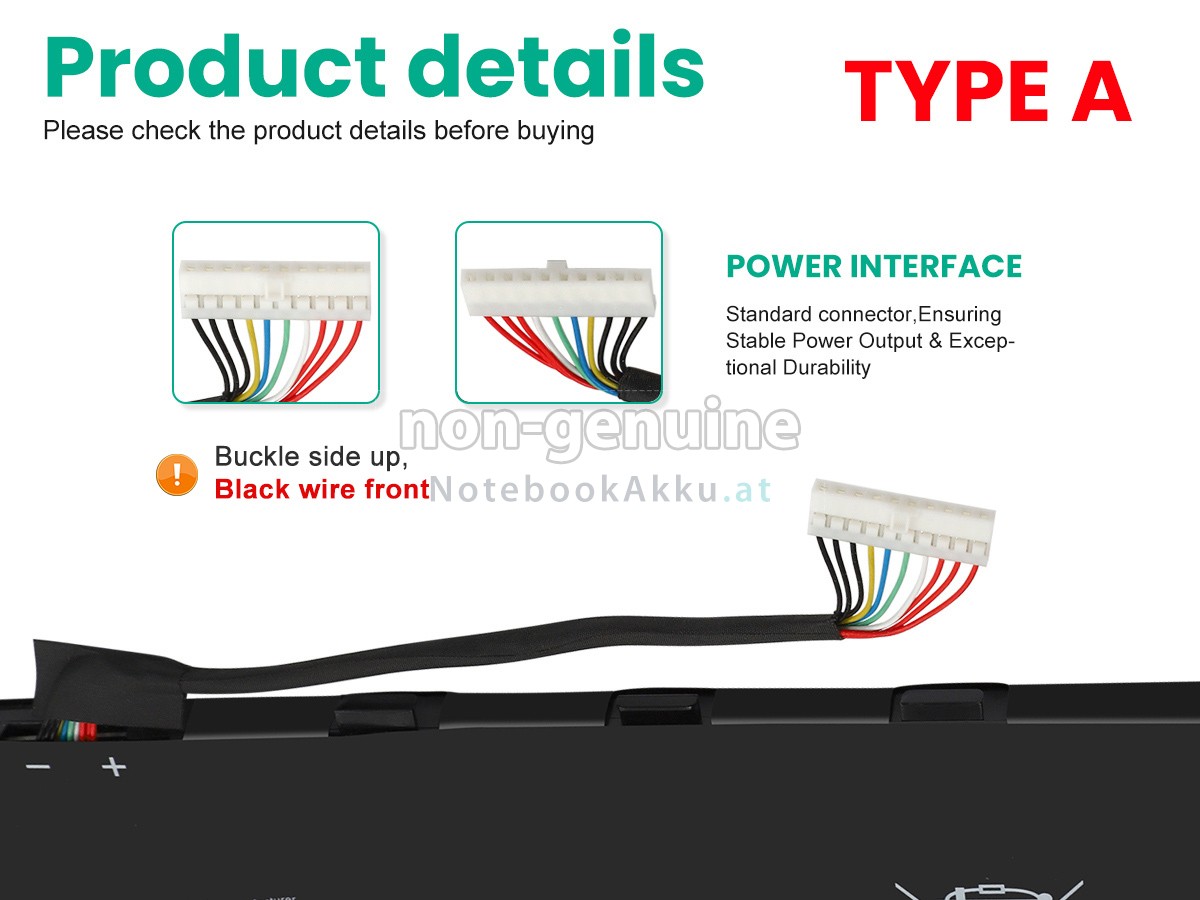 Akku für MSI STEALTH GS77 12UE-046