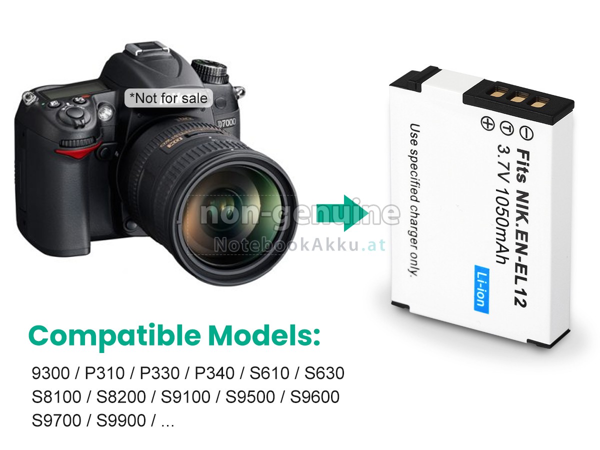 Akku für Nikon S610C