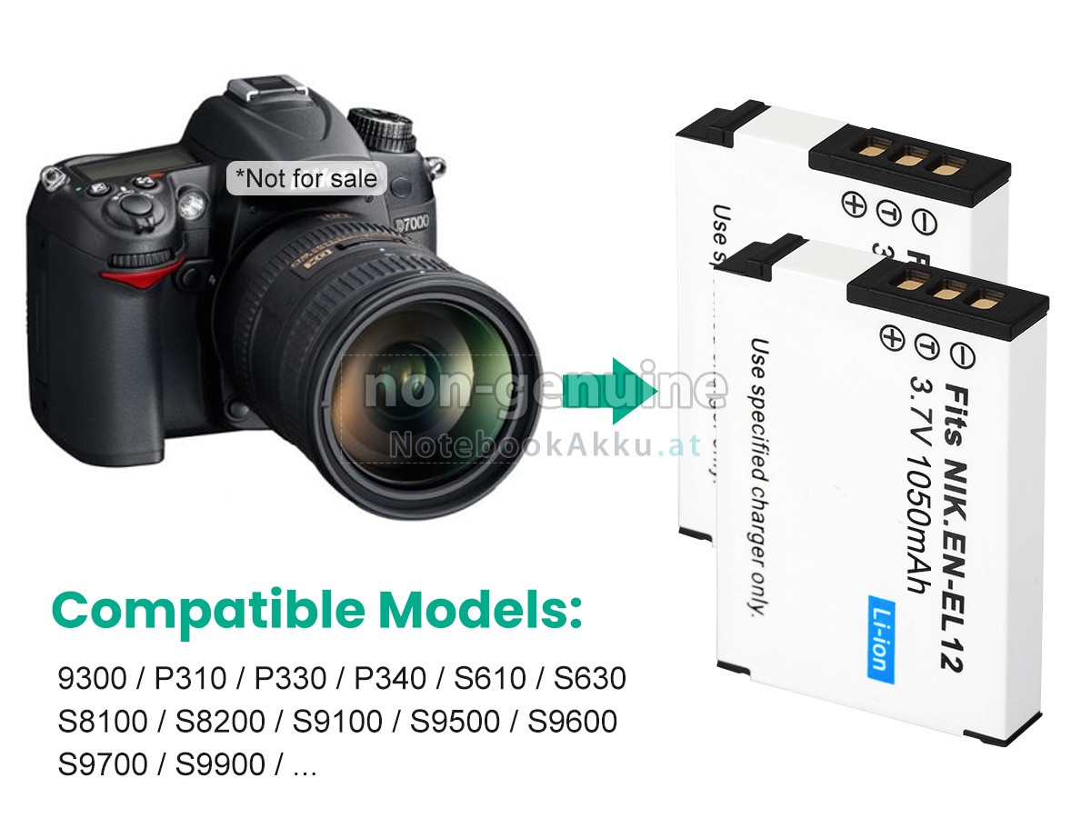 Akku für Nikon S610C