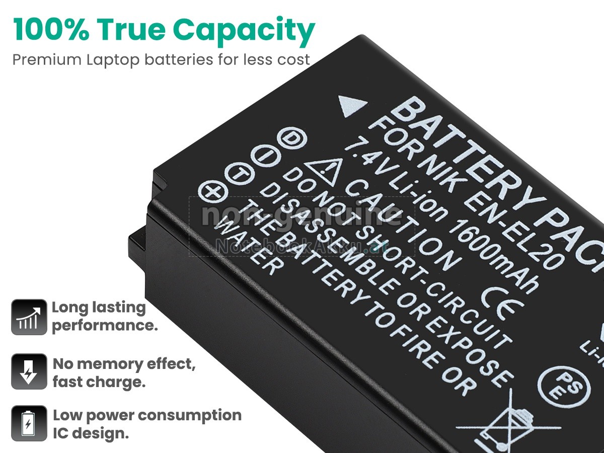 Akku für Nikon 1 J1
