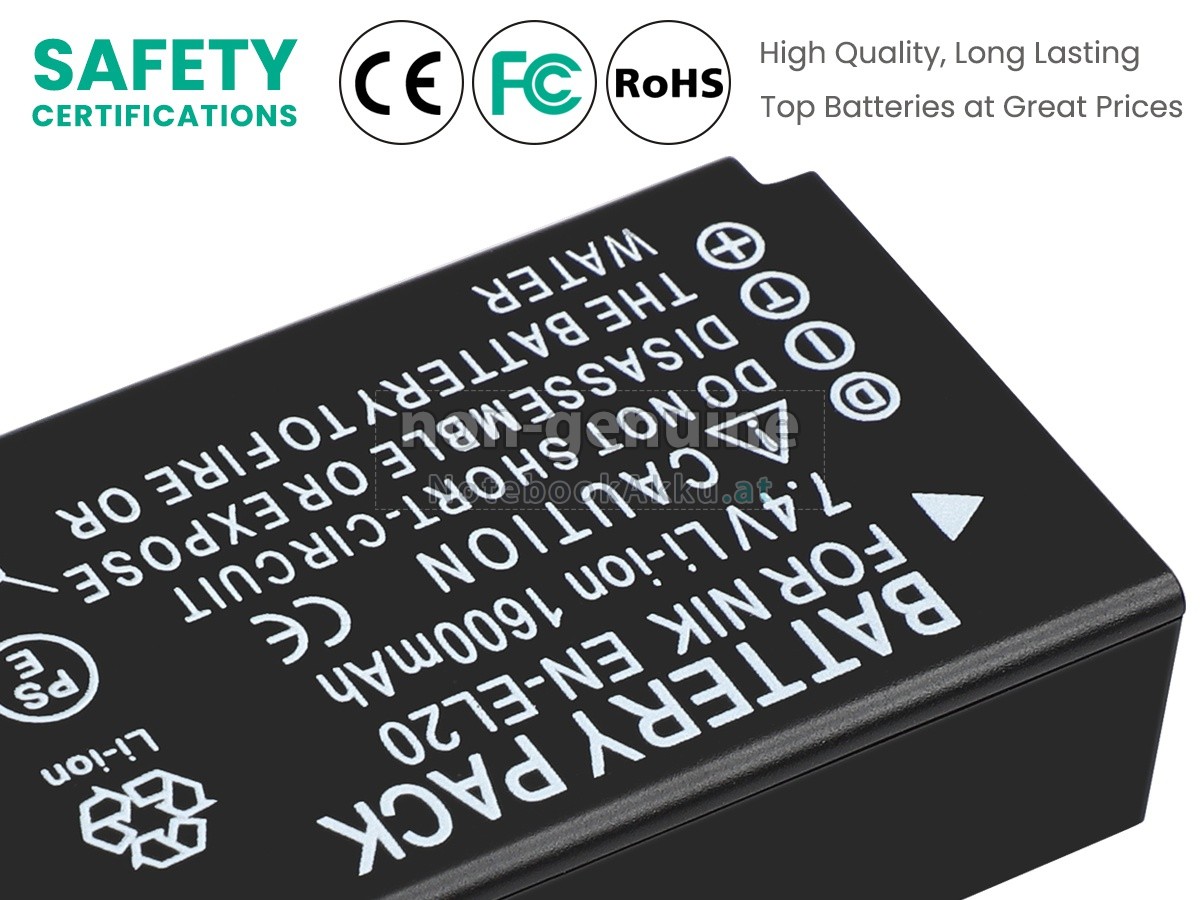 Akku für Nikon 1 J1