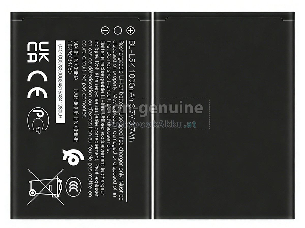 Akku für Nokia BL-L5K