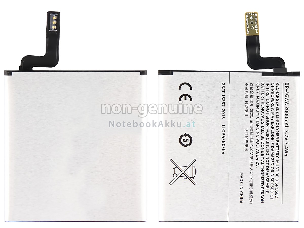 Akku für Nokia BP-4GWA