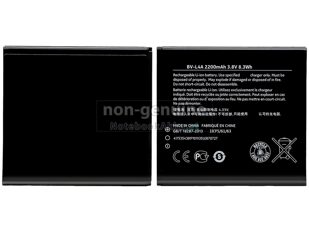 Akku für Nokia BV-L4A