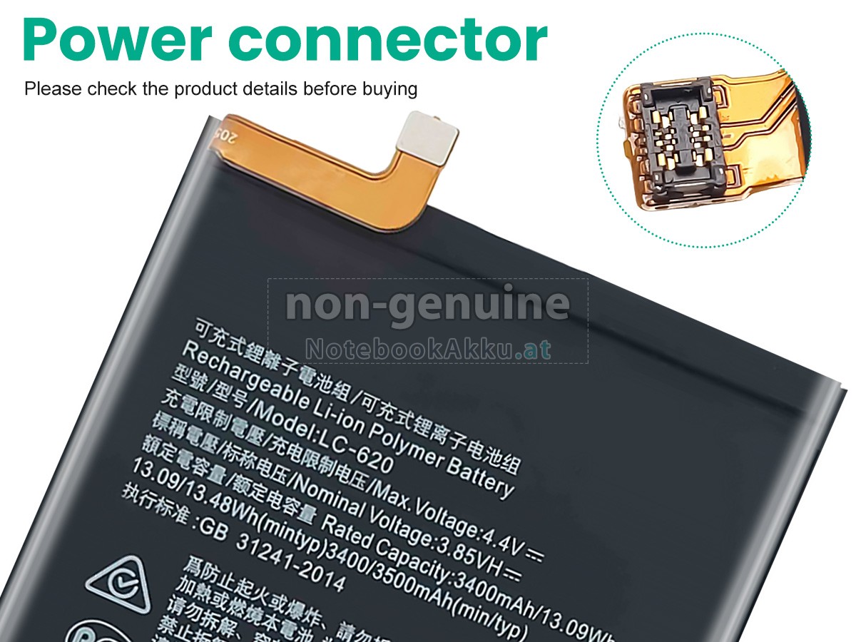 Akku für Nokia LC-620