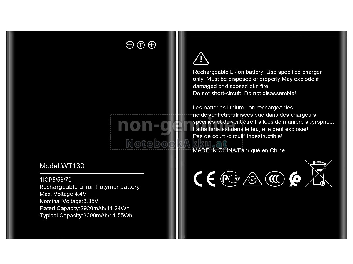 Akku für Nokia 1.3