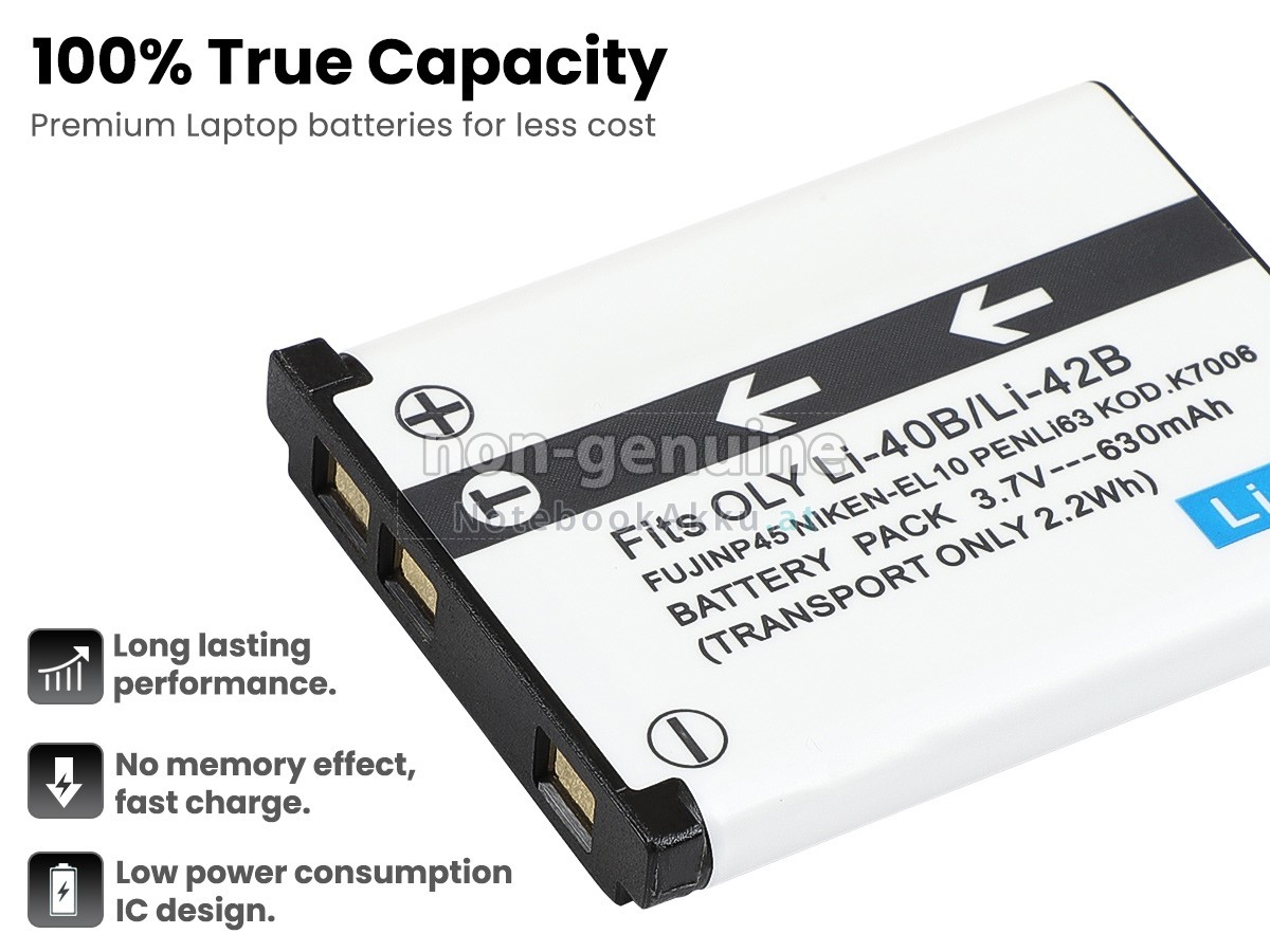 Akku für Olympus FE-350 GRAND ANGLE