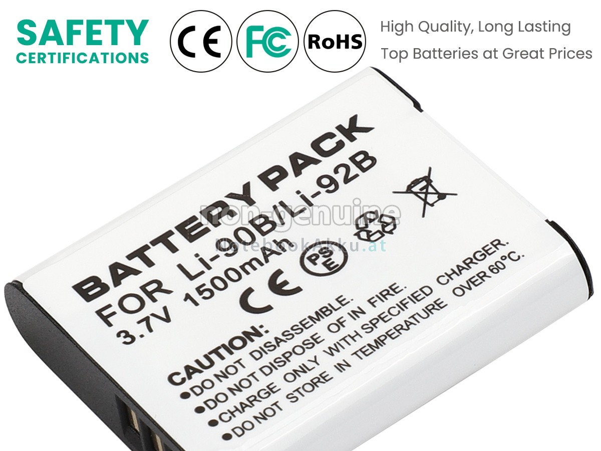 Akku für Olympus STYLUS XZ-2