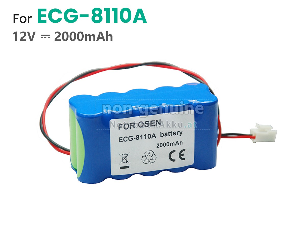 Akku für OSEN ECG-8110 BAT