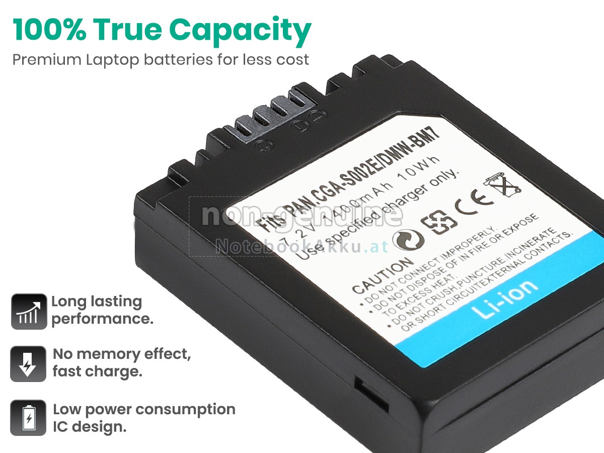 Akku für Panasonic CGR-S002