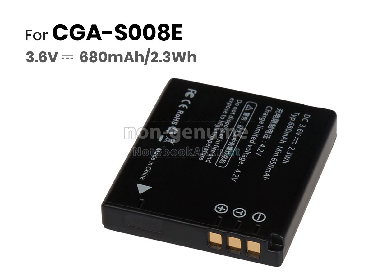 Akku für Panasonic DMC-FX36