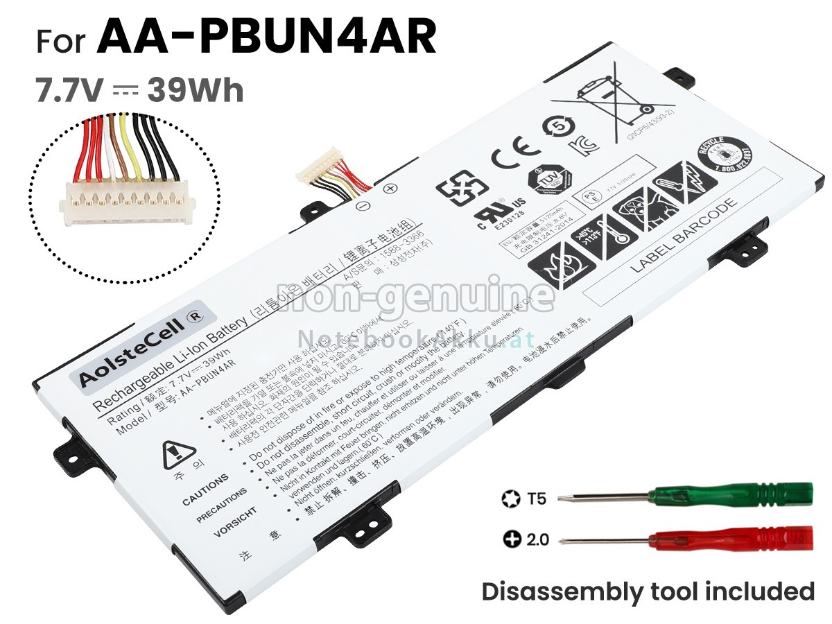 Akku für Samsung NP940X3L-K02