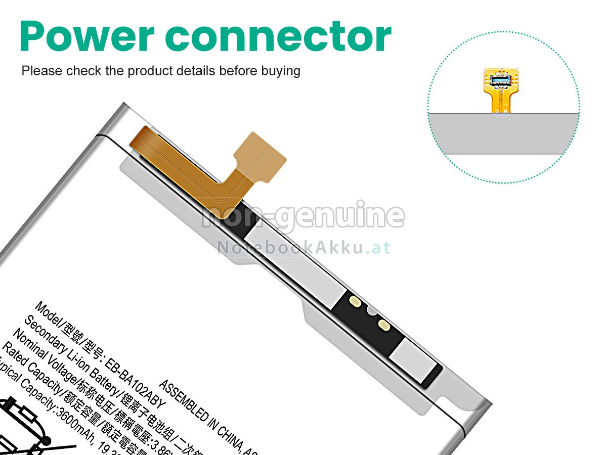Akku für Samsung EB-BA102ABY