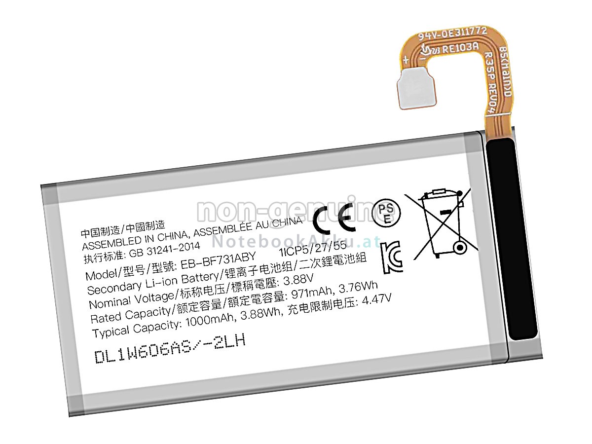 Akku für Samsung EB-BF731ABY