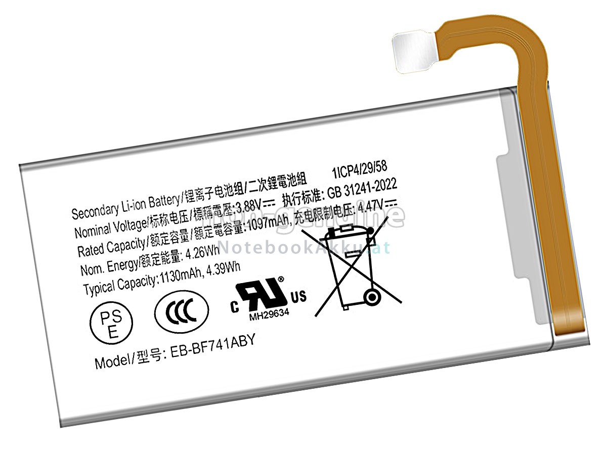 Akku für Samsung EB-BF741ABY