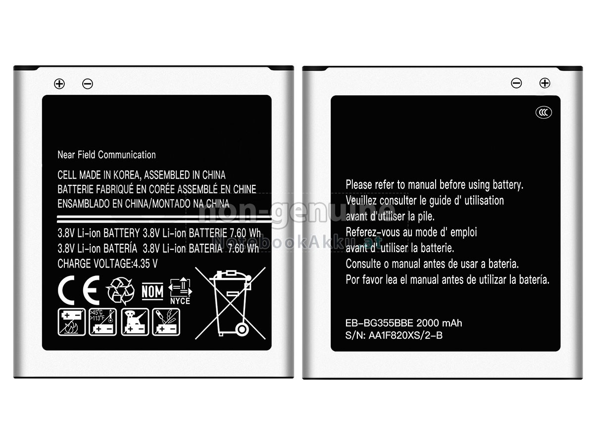 Akku für Samsung GALAXY CORE LITE