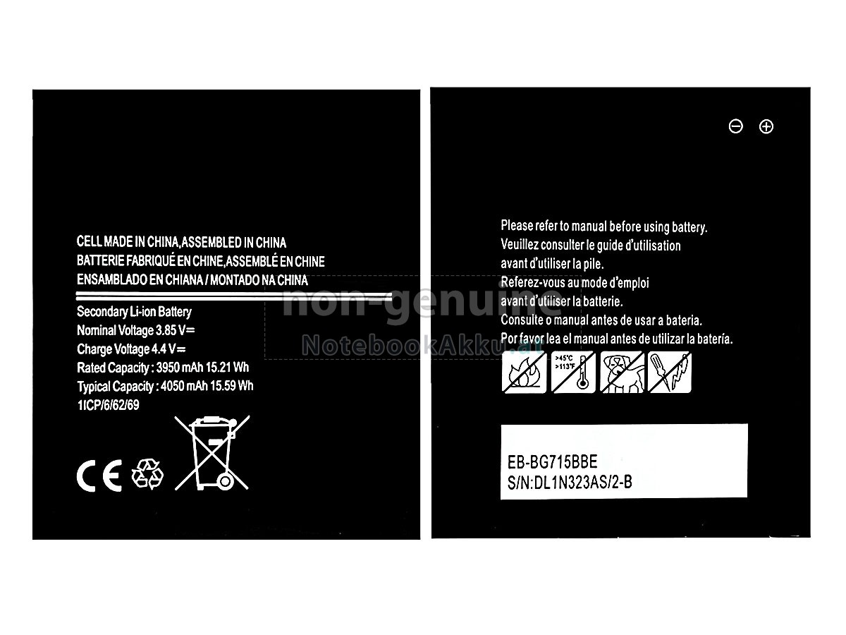 Akku für Samsung SM-G715U