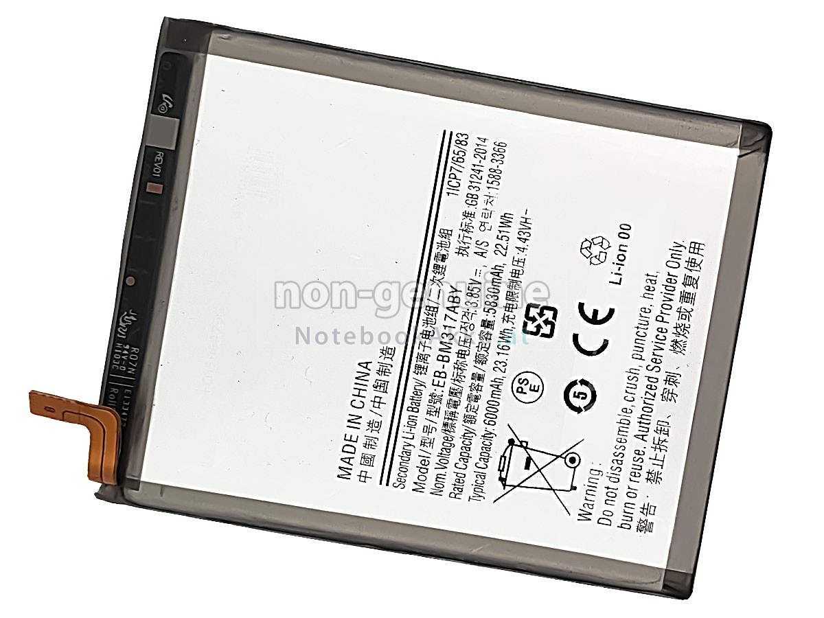 Akku für Samsung GALAXY M31S SM-M317F/DS