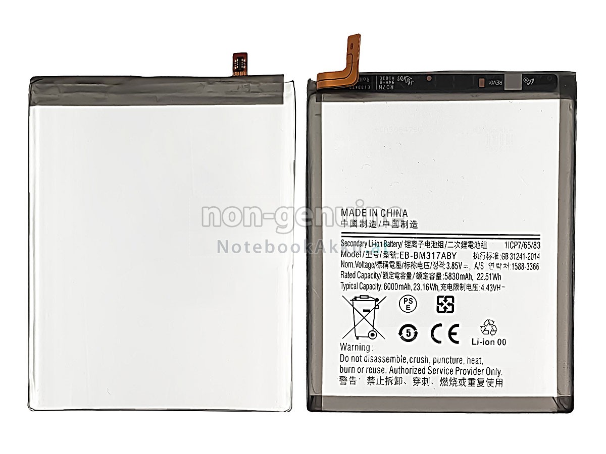 Akku für Samsung GALAXY M31S SM-M317F/DS