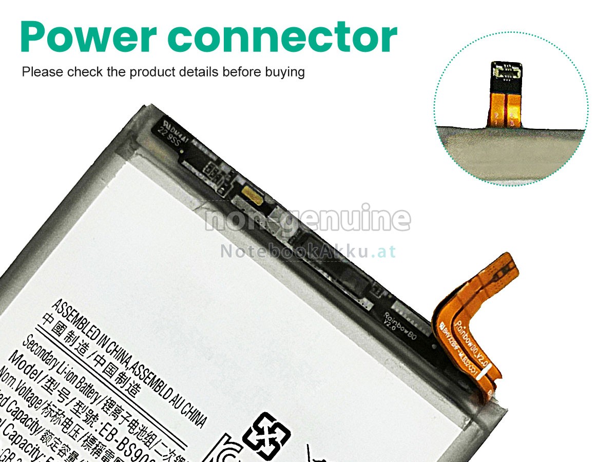 Akku für Samsung GALAXY S22 ULTRA SM-S908E/DS