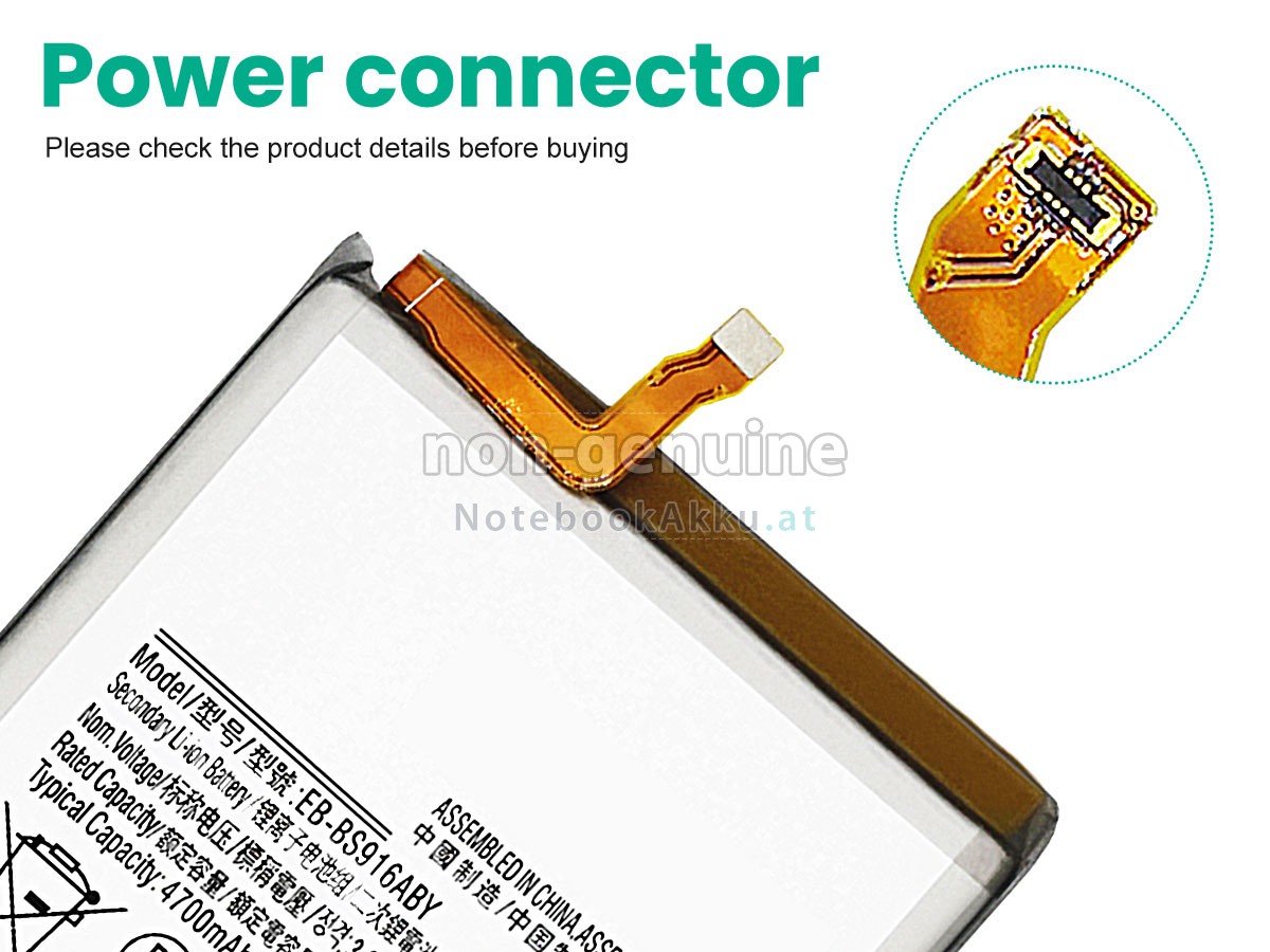 Akku für Samsung GALAXY S23 PLUS SM-S916W