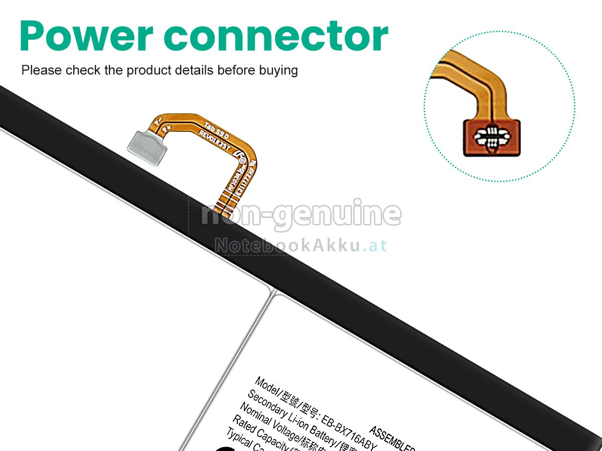Akku für Samsung TAB S9 11 2023