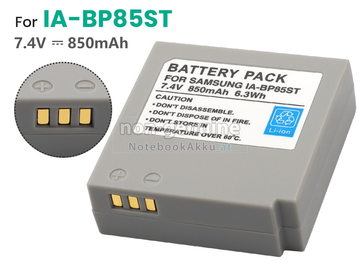 Akku für Samsung SC-HMX10C