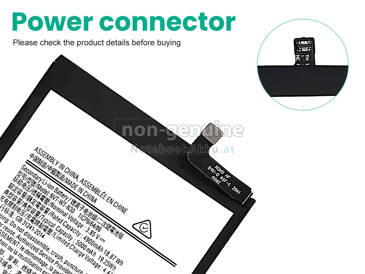 Akku für Samsung NVT-WT-N30