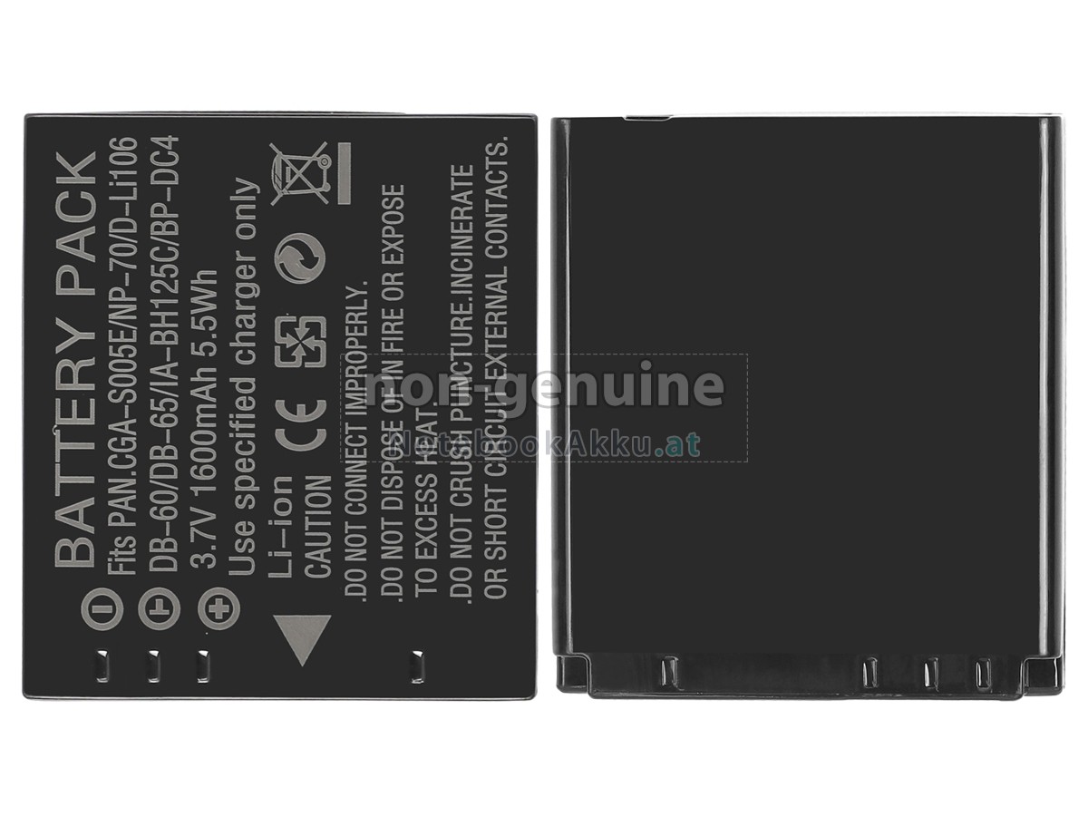 Akku für Samsung HMX-R10