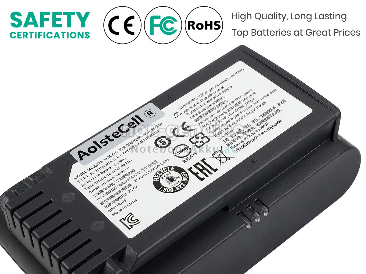 Akku für Samsung VS15A6031R4