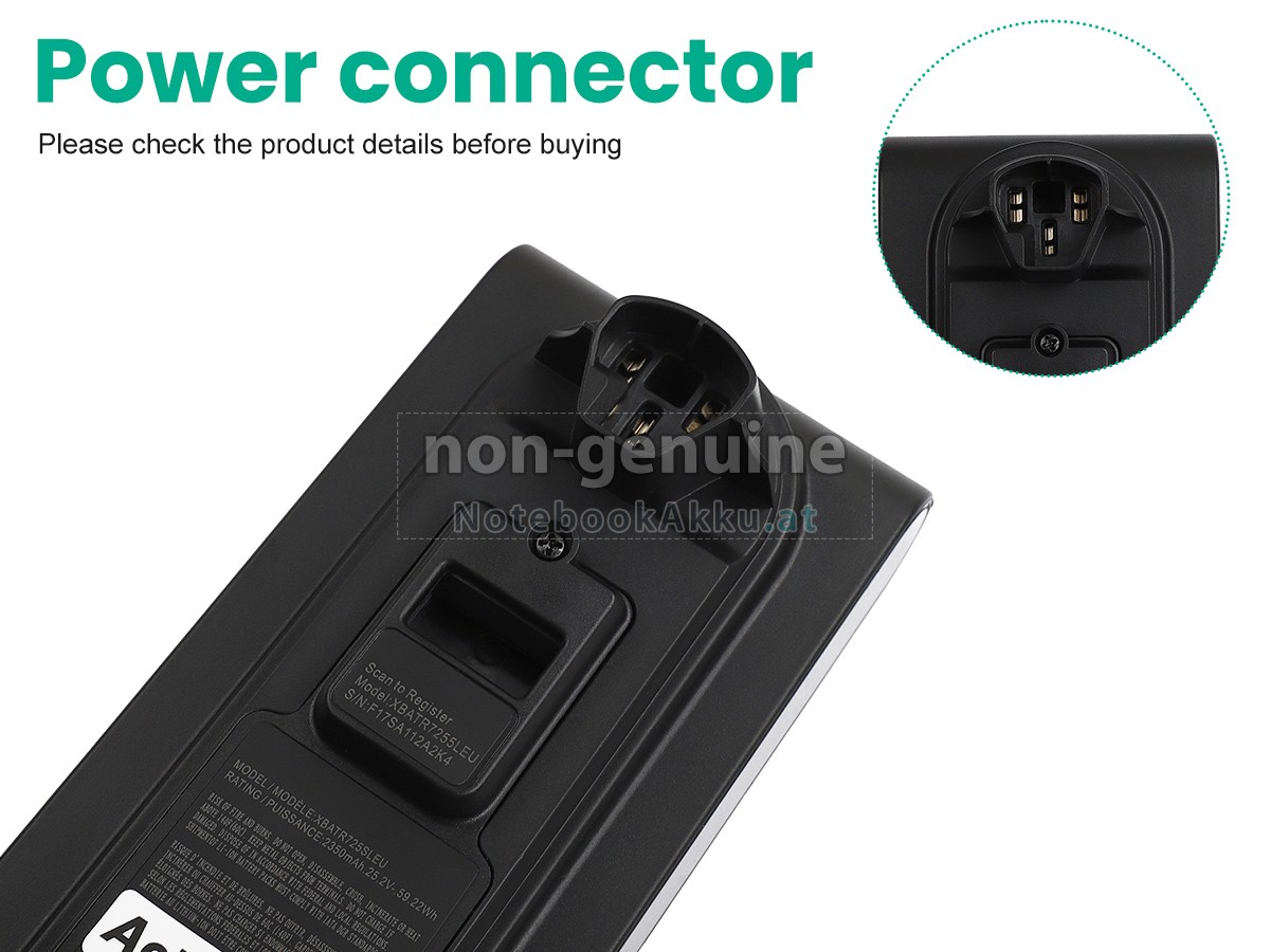 Akku für Shark IZ420