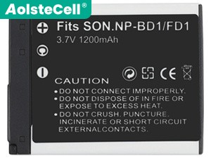 Akku für Sony DSC-T2