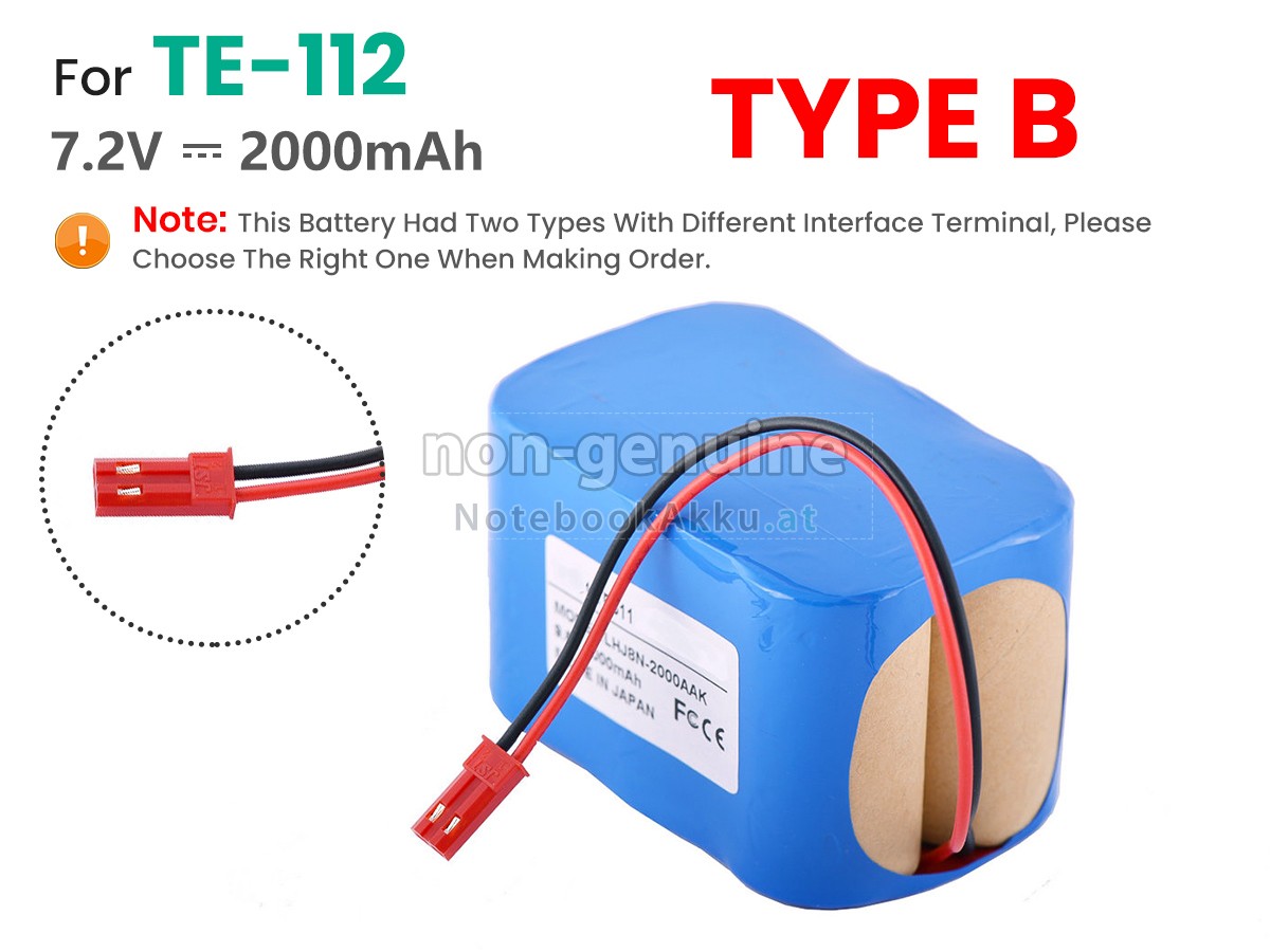 Akku für Terumo TE-112