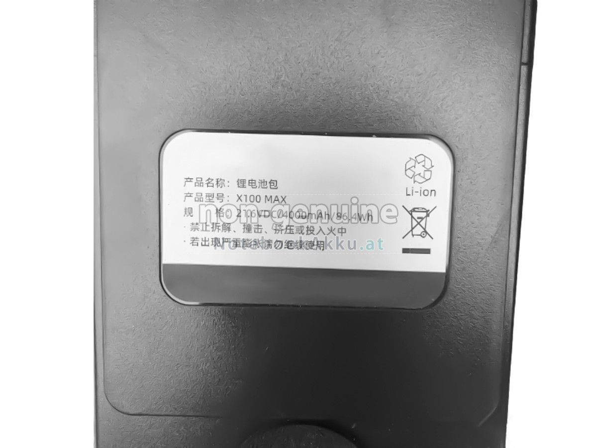 Akku für UWANT X100 MAX