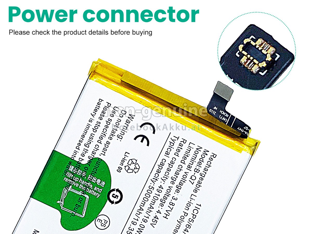 Akku für Vivo V2111A