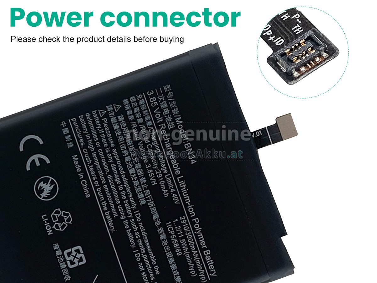 Akku für XiaoMi BN34