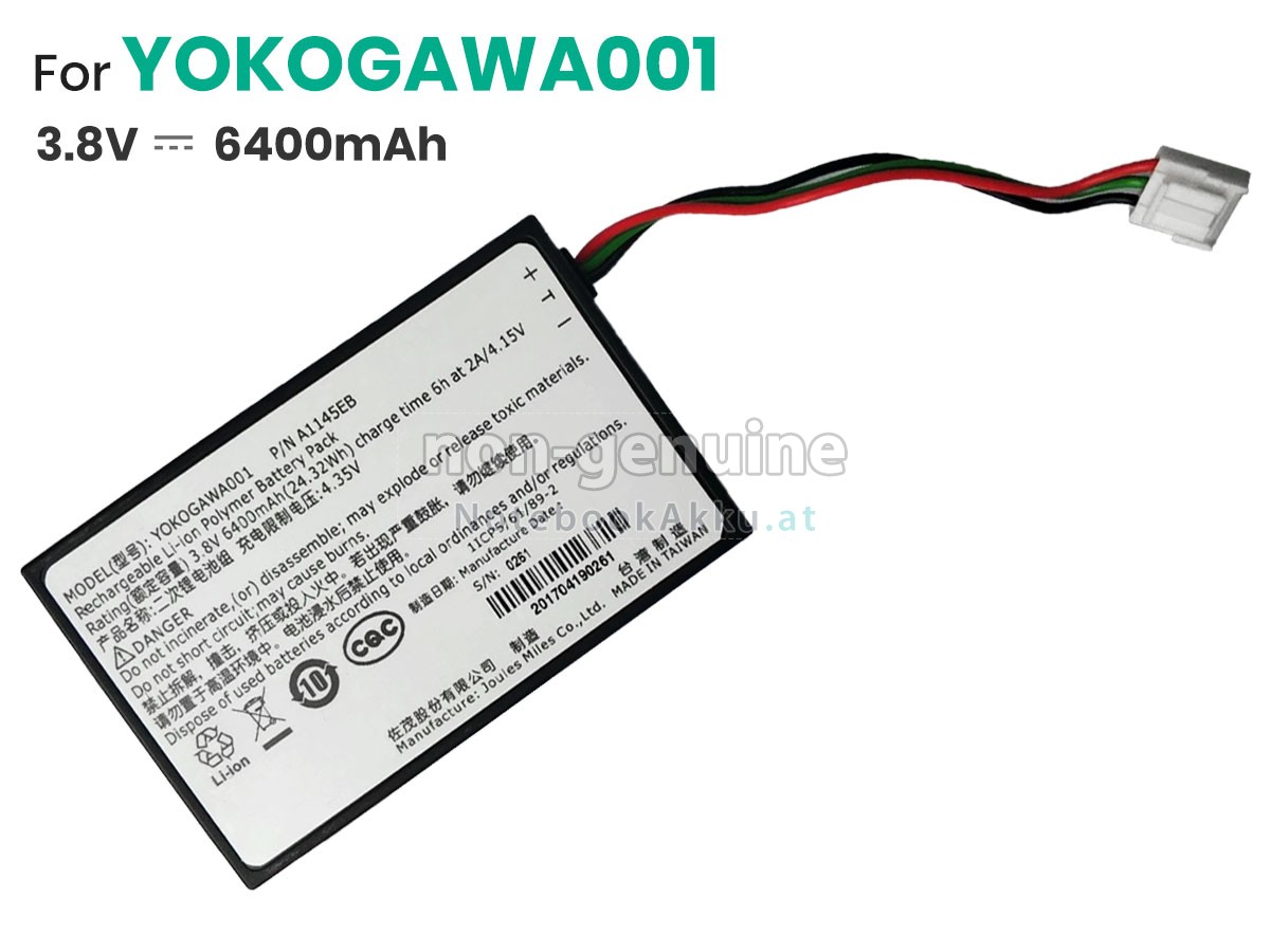 Akku für Yokogawa YOKGAWA001