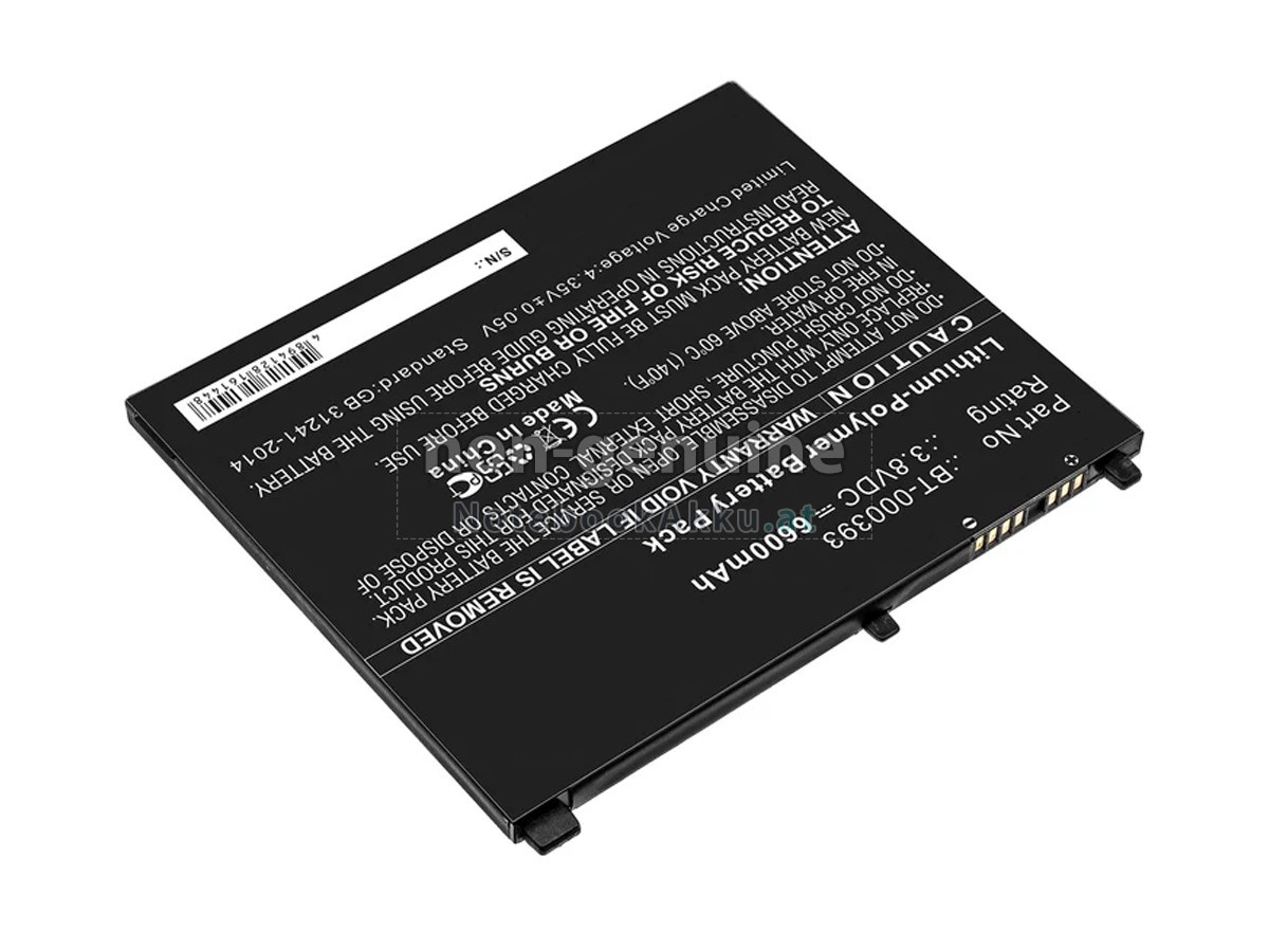 Akku für Zebra BT-000393-00