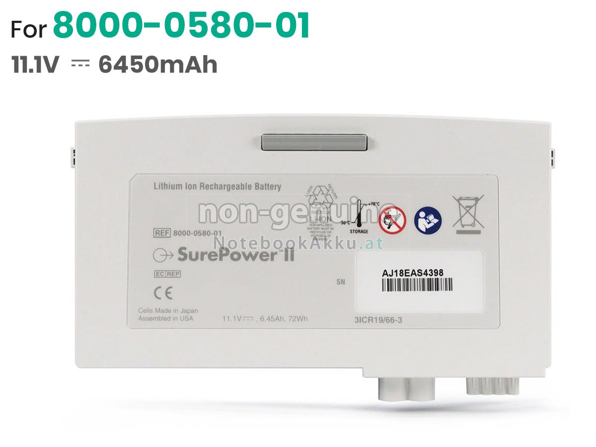 Akku für ZOLL SUREPOWER II