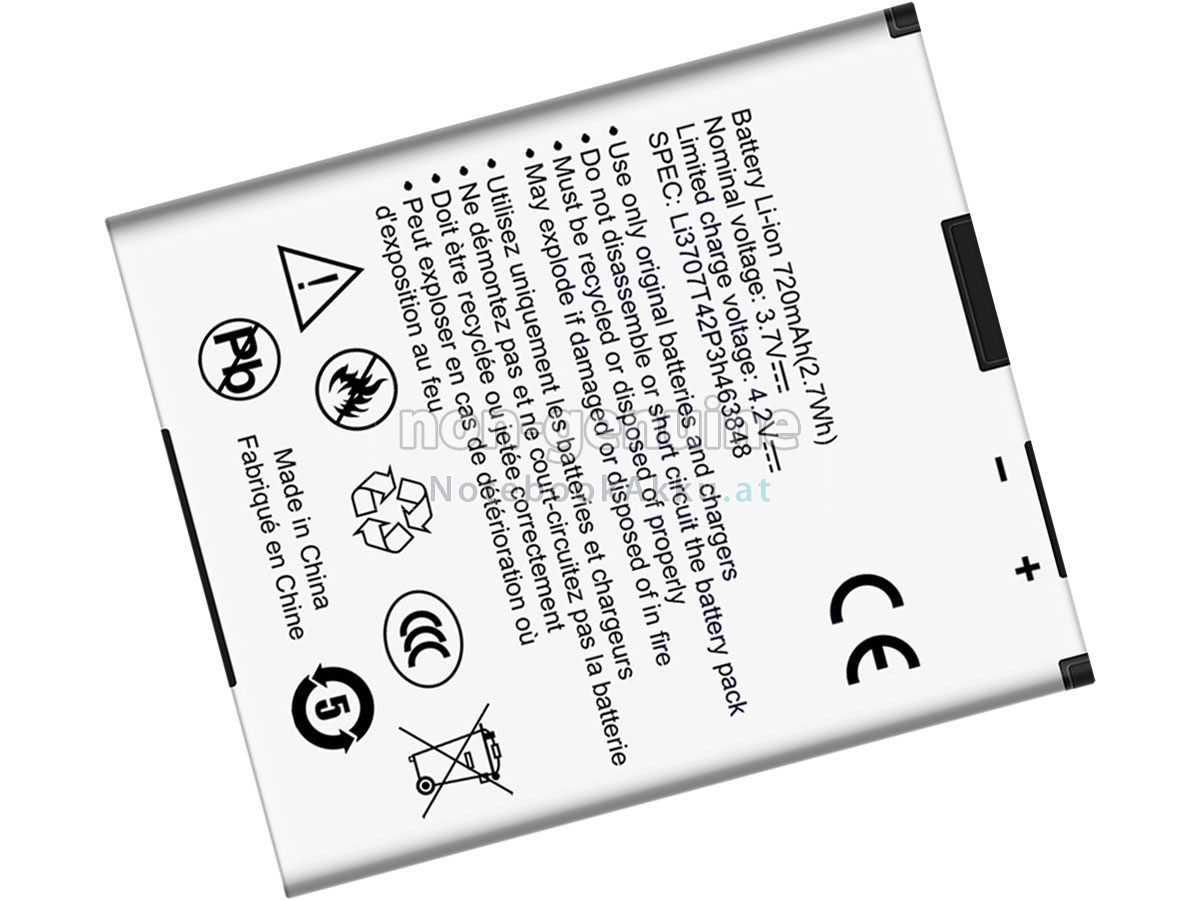 Akku für ZTE LI3707T42P3H463848